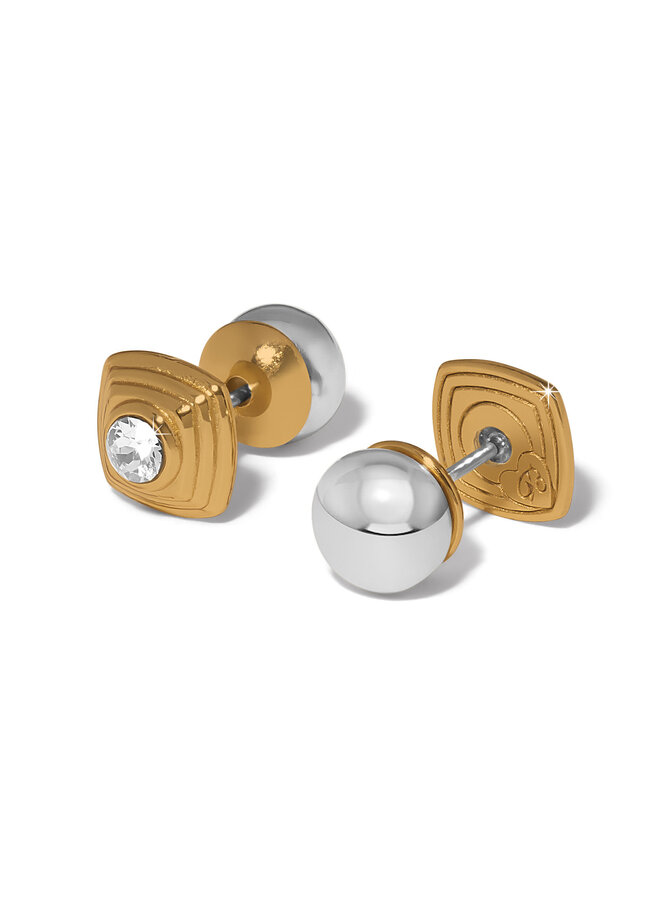 Meridian Etage II Square Post Earrings