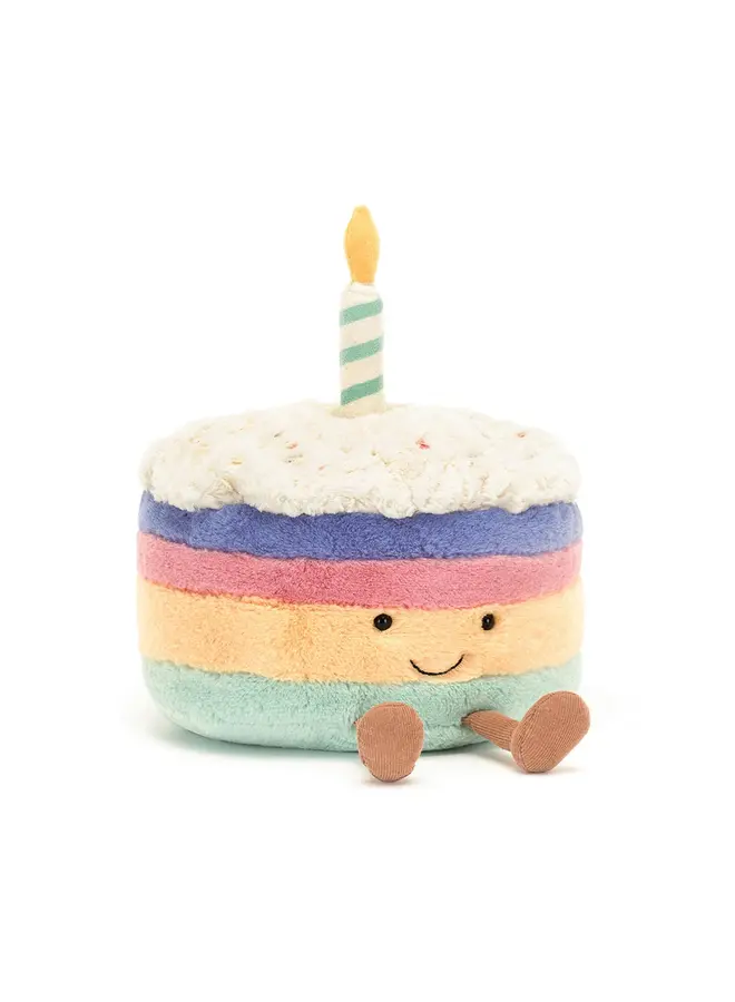 Amuseables Rainbow Birthday Cake
