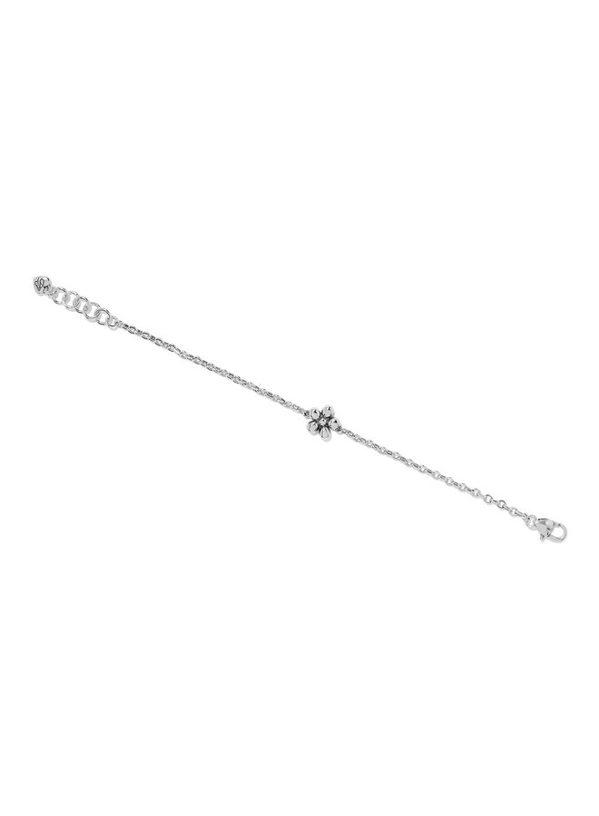 Enchanting Gem Flower Bracelet