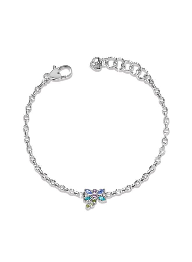 Enchanting Gem Dragonfly Bracelet