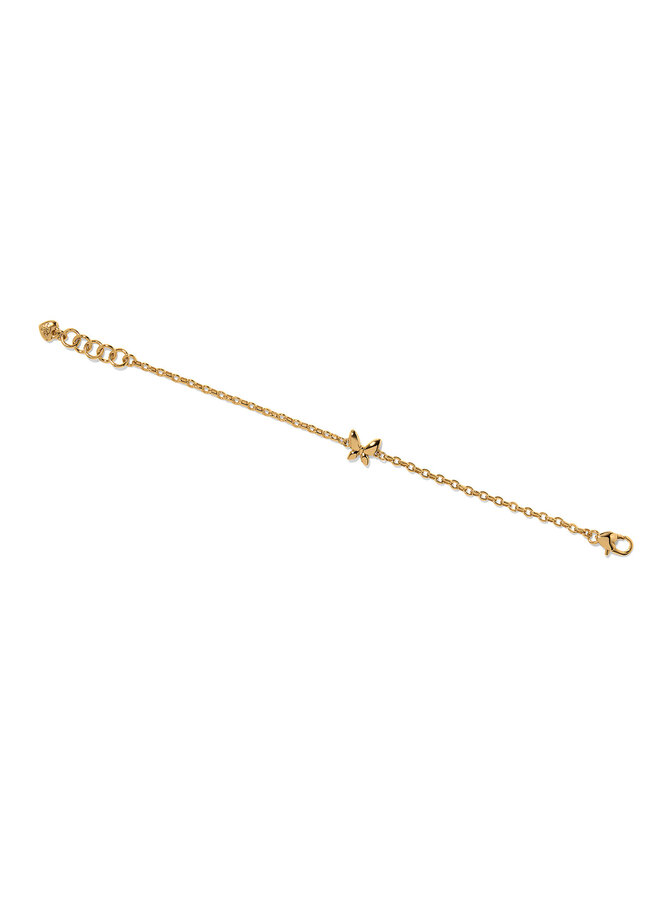 Enchanting Gem Butterfly Bracelet