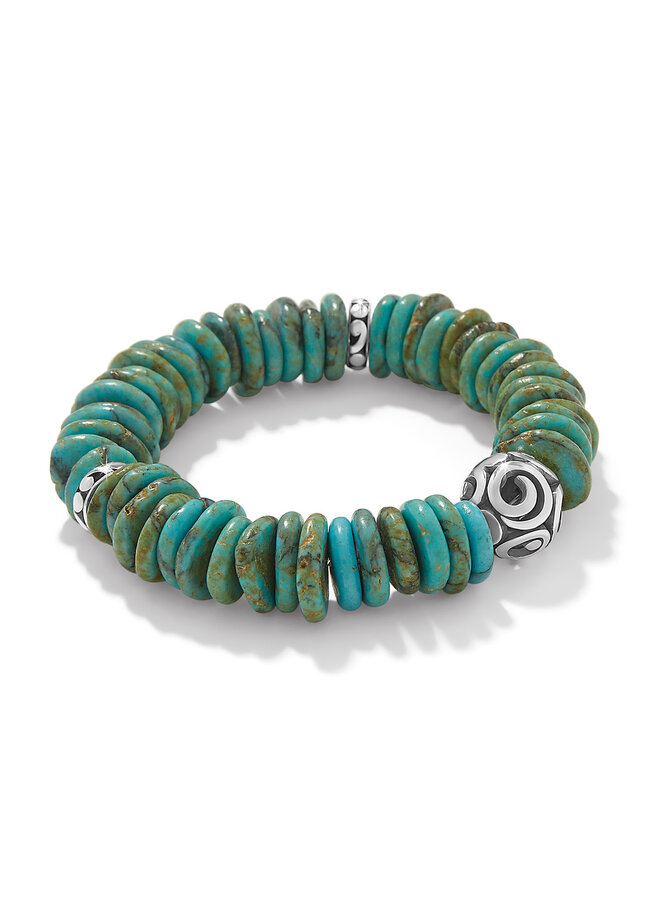 Contempo Sonora Verde Blue Stretch Bracelet