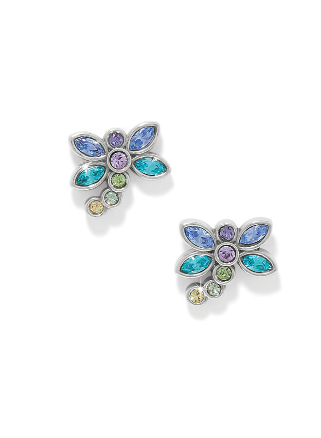 Enchanting Gem Dragonfly Earrings