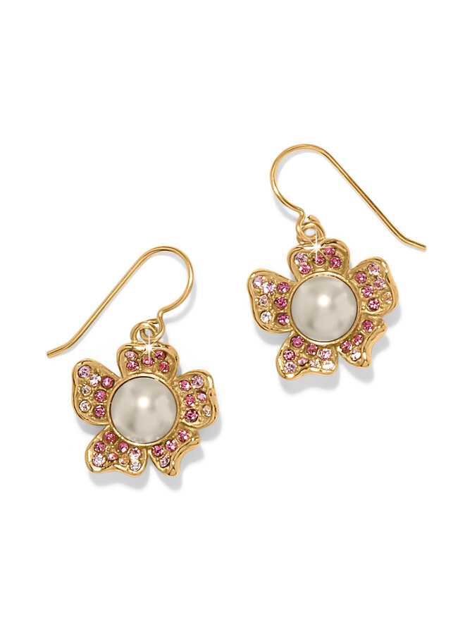 Everbloom Pearl Pink French Wire Earrings