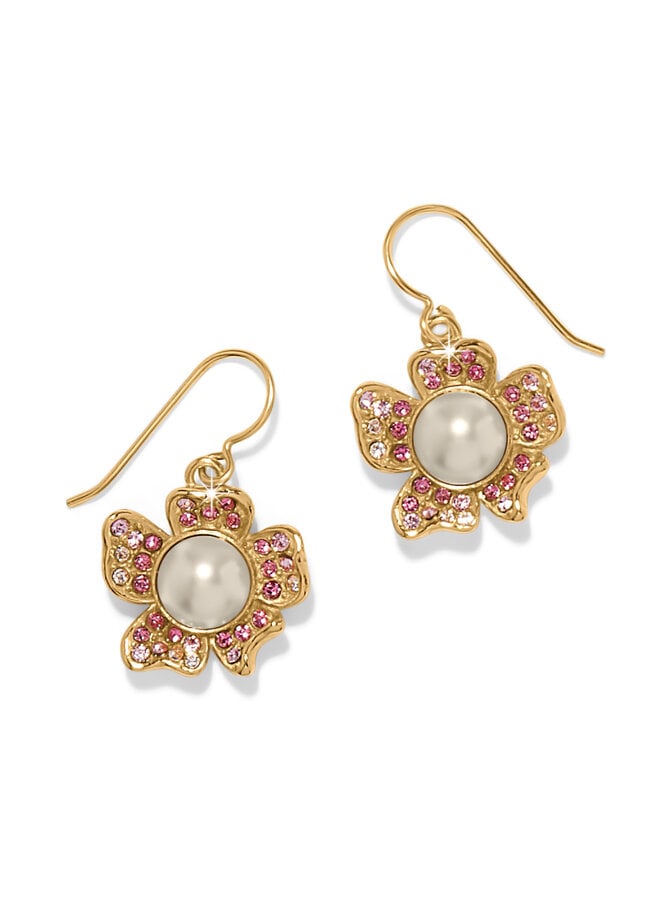 Everbloom Pearl Pink French Wire Earrings