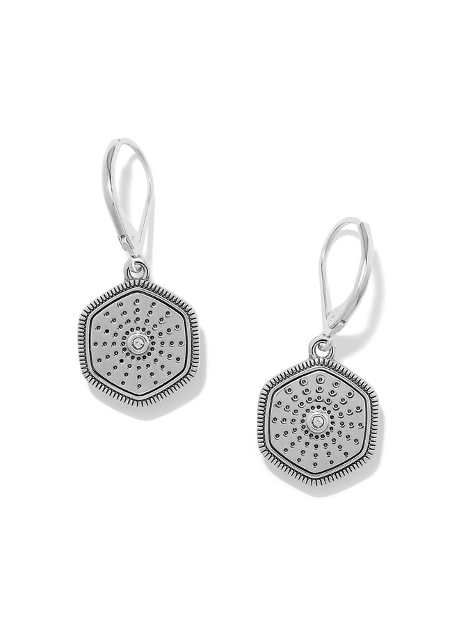 Mosaic Nova Leverback Earrings