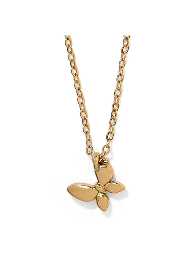 Enchanting Gem Butterfly Necklace