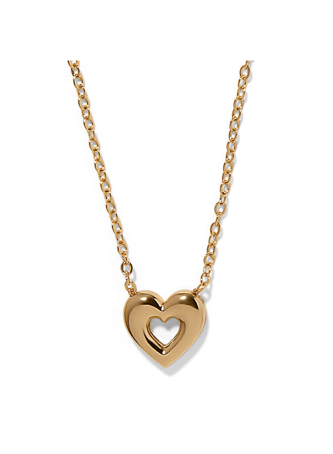 Enchanting Gem Heart Necklace