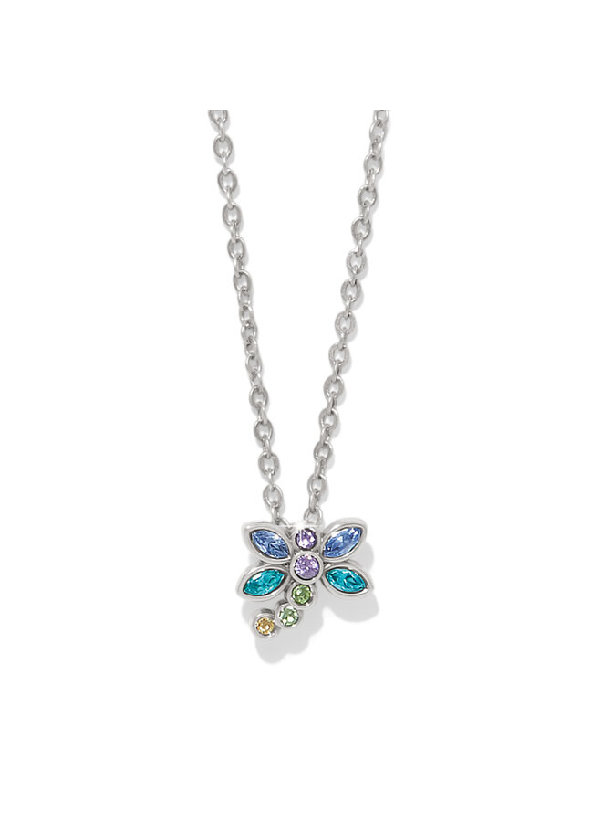 Enchanting Gem Dragonfly Necklace