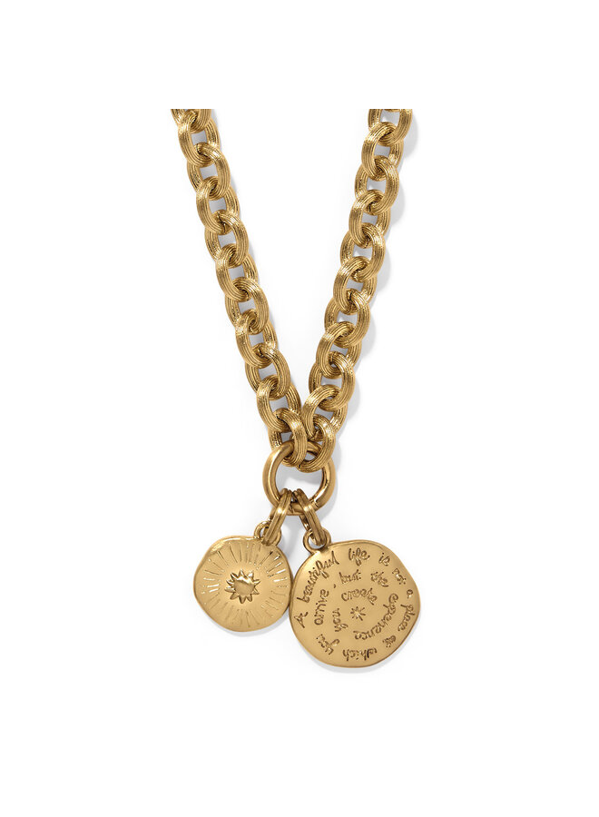 Token Lavish Link Charm Necklace