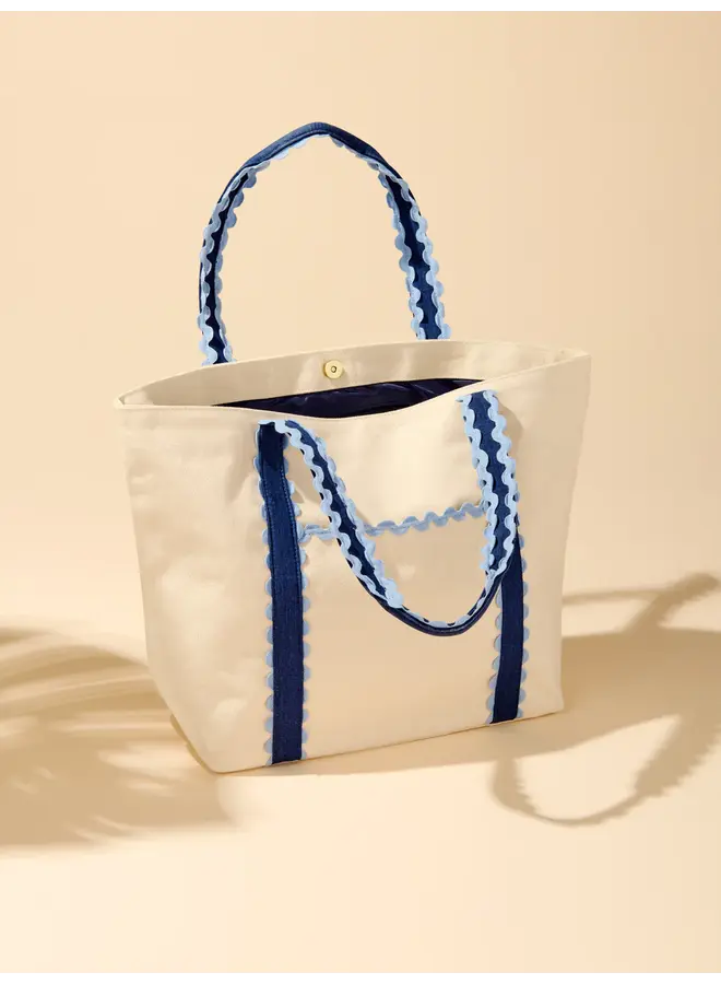 Poppy Tote Blue