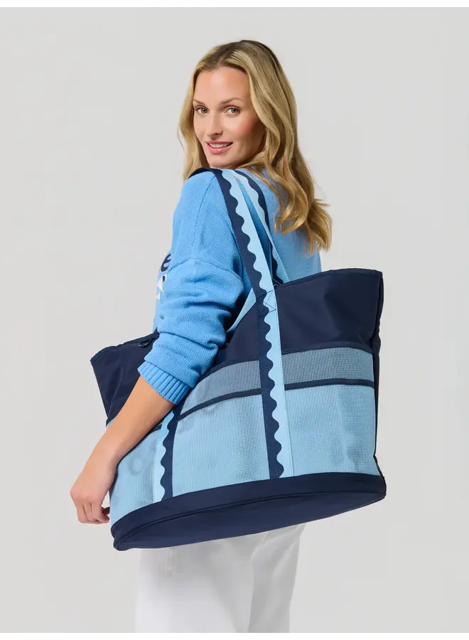 Camden Neoprene Tote Navy