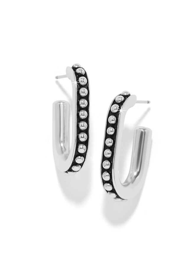 Pretty Tough Link Hoop Earrings