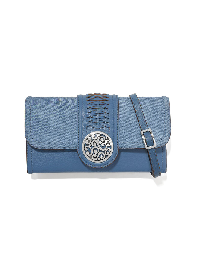 Cadiz Suede Large Wallet