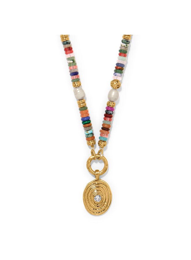 Kosmos Chroma Token Charm Necklace