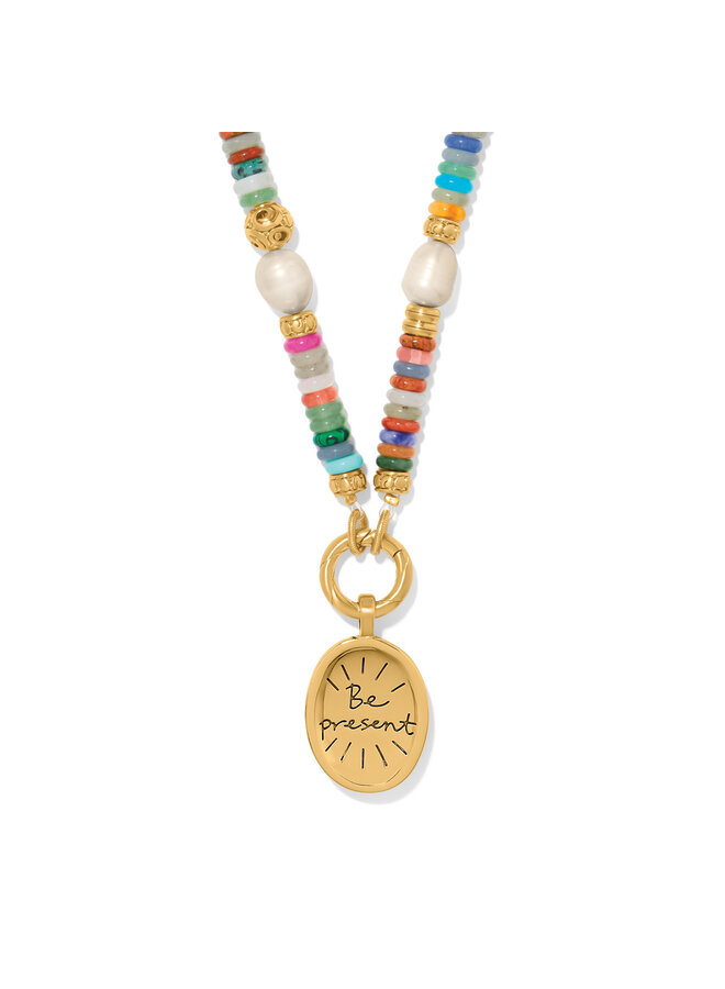Kosmos Chroma Token Charm Necklace