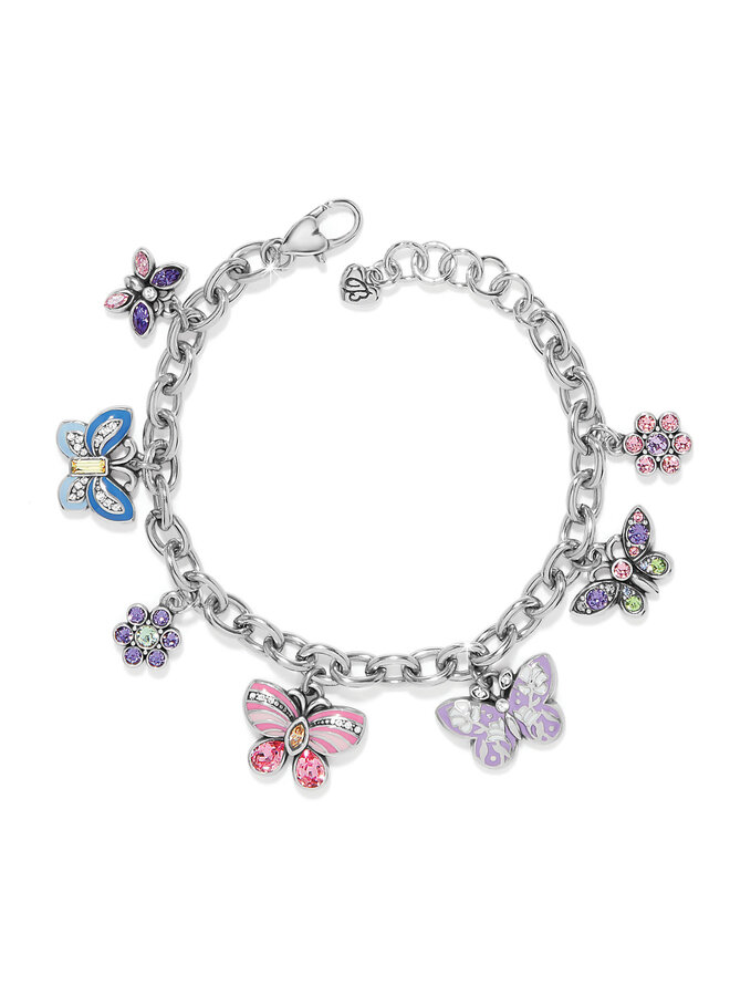 La Tulipe Butterfly Charm Bracelet