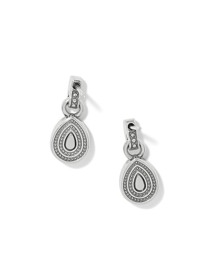 Halo Gemma Petite Teardrop Post Drop Earrings