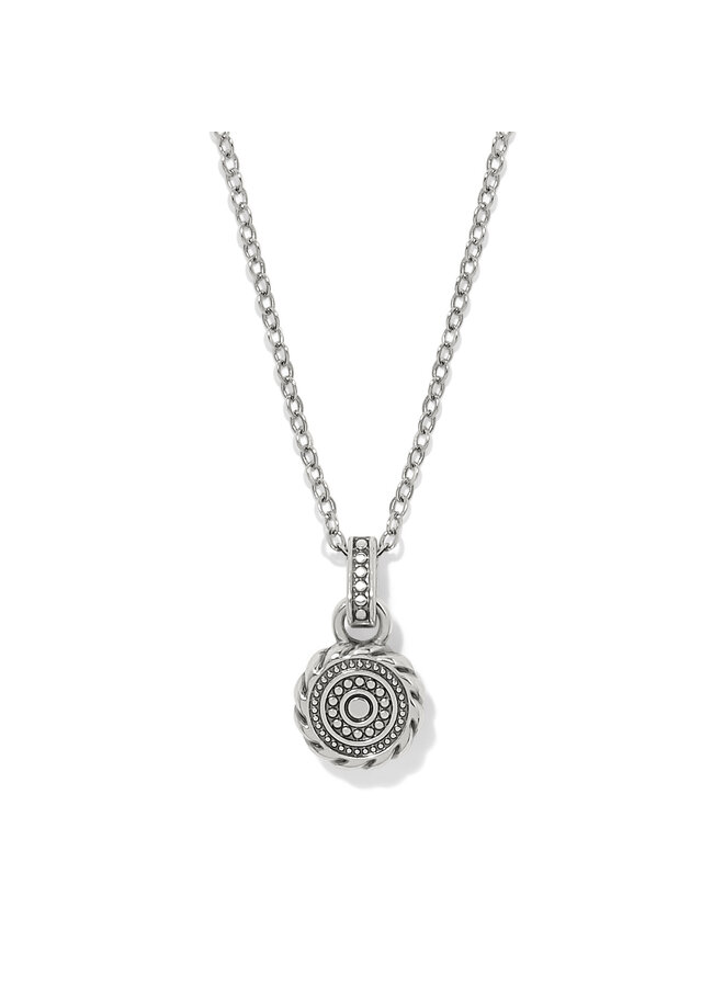 Halo Gemma Petite Round Necklace
