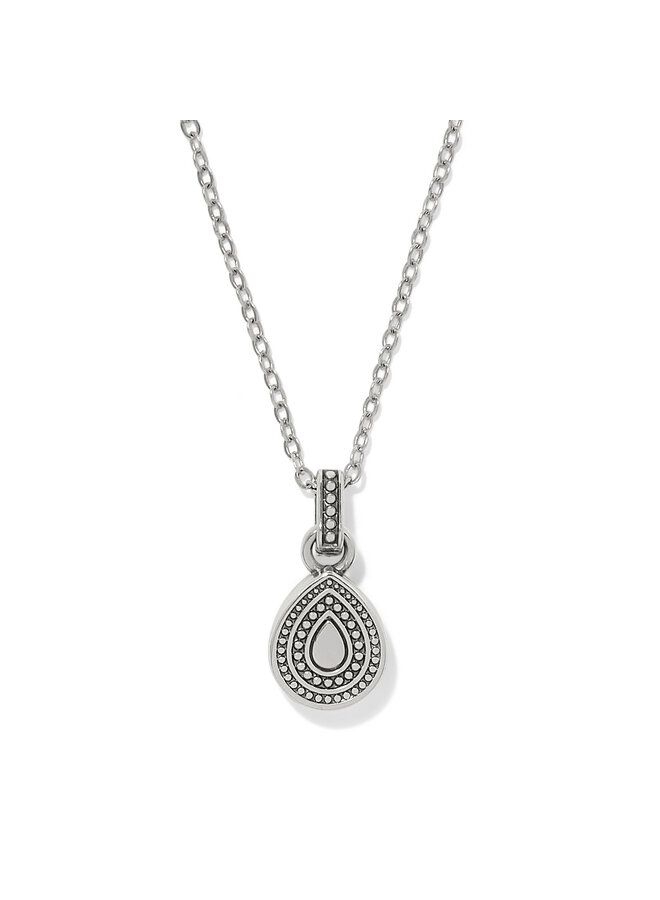 Halo Gemma Petite Teardrop Necklace