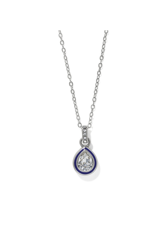 Halo Gemma Petite Teardrop Necklace
