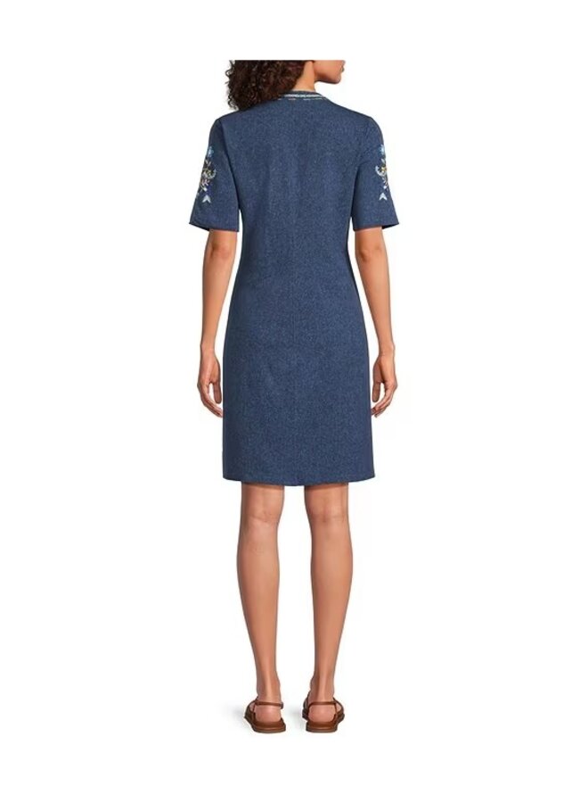 Lace Up Dress  Kiki Elowen Denim