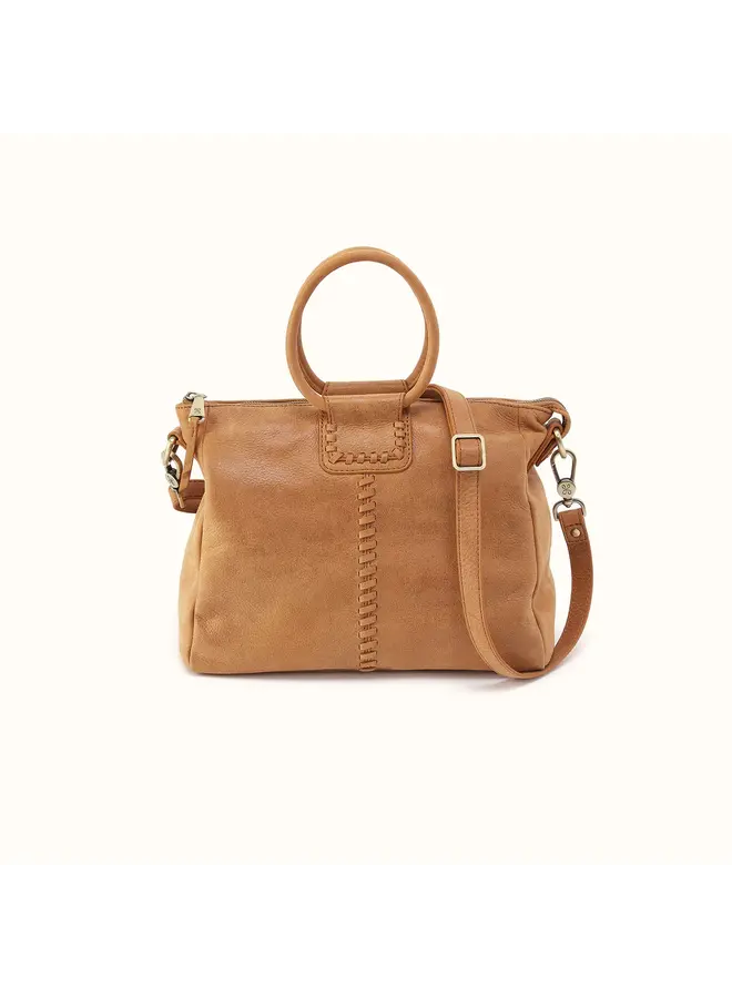 Sheila Medium Satchel Whiskey