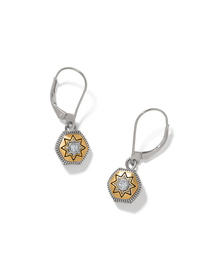 Mosaic Nova Mini Leverback Drop Earrings