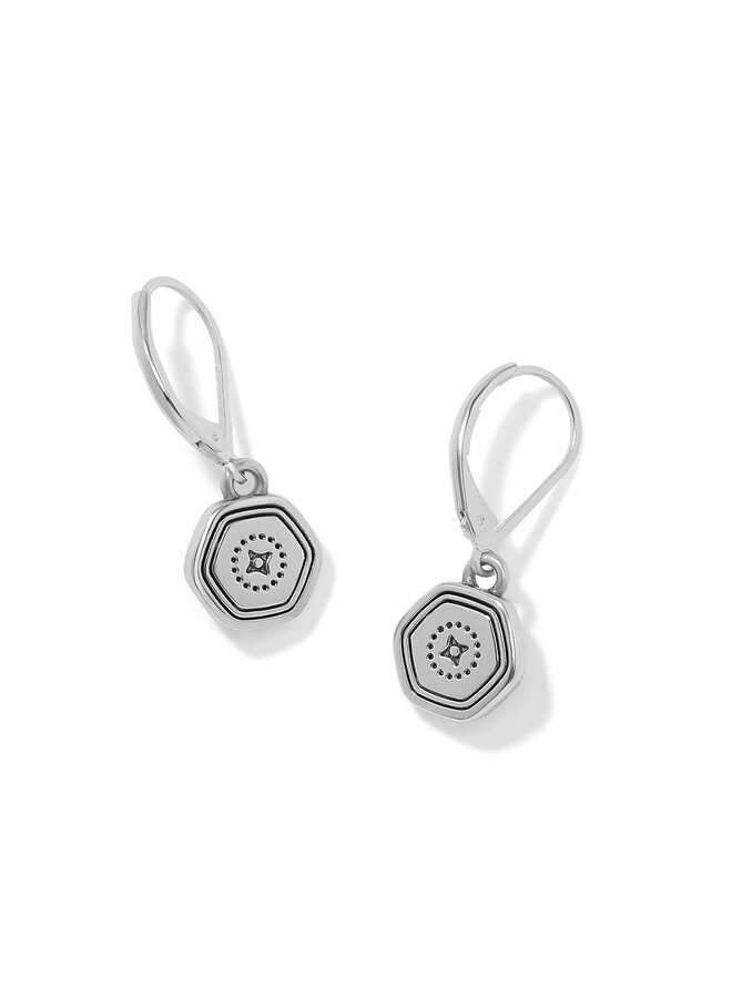 Mosaic Nova Mini Leverback Drop Earrings