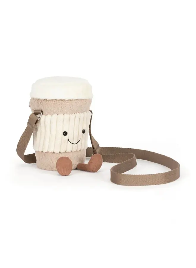 Amuseables Perkle Coffee Shoulder Bag