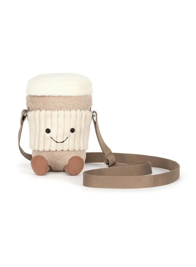 Amuseables Perkle Coffee Shoulder Bag