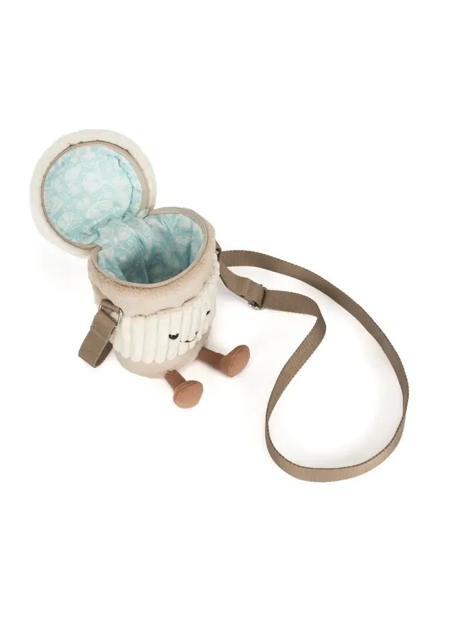 Amuseables Perkle Coffee Shoulder Bag