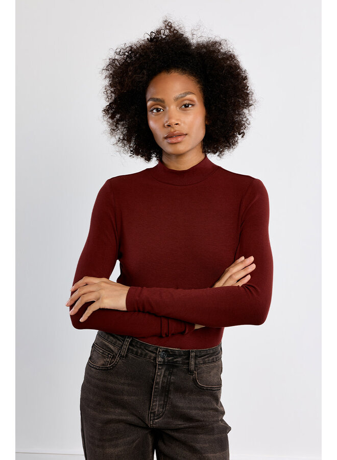 Knitted Undersweater Dark Red