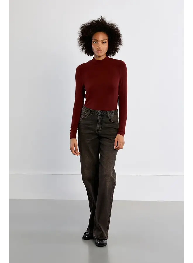 Knitted Undersweater Dark Red