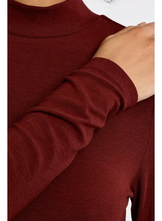 Knitted Undersweater Dark Red