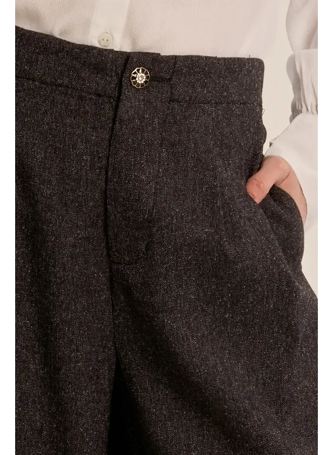 Woven Pants Black