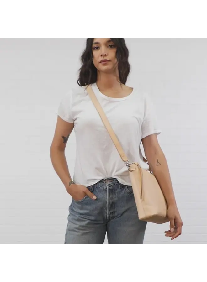 Slim Leather Crossbody Strap Diego