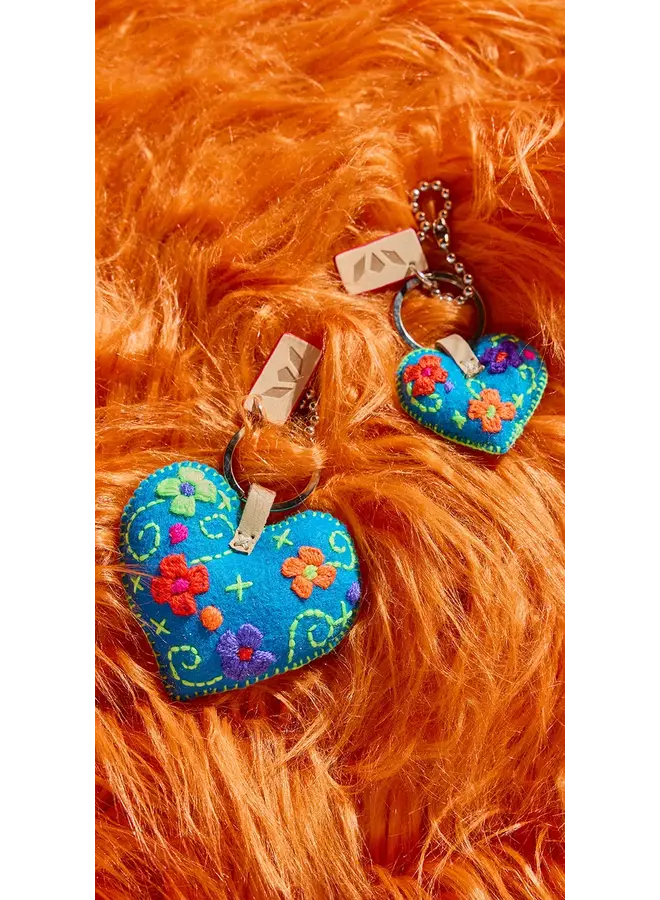 Charm Corazon Chico Turquoise