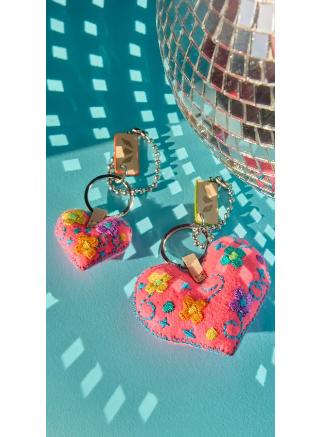 Charm Corazon Chico Pink
