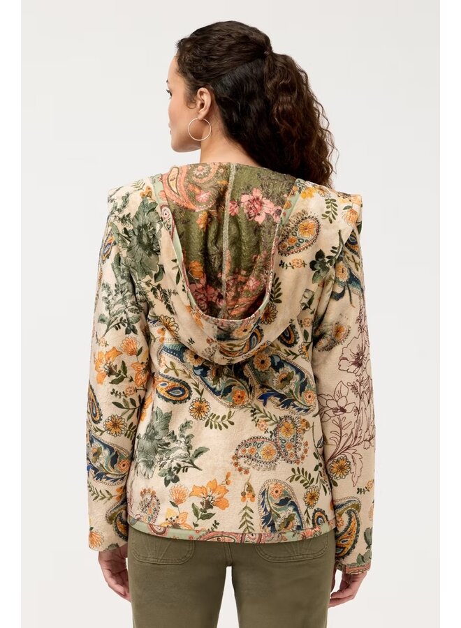 Joan Sherpa Jacket Reversible Solana