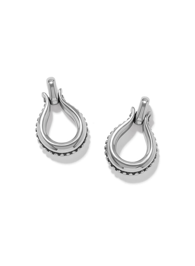 Pretty Tough Arch Bold Post Drop Earrings