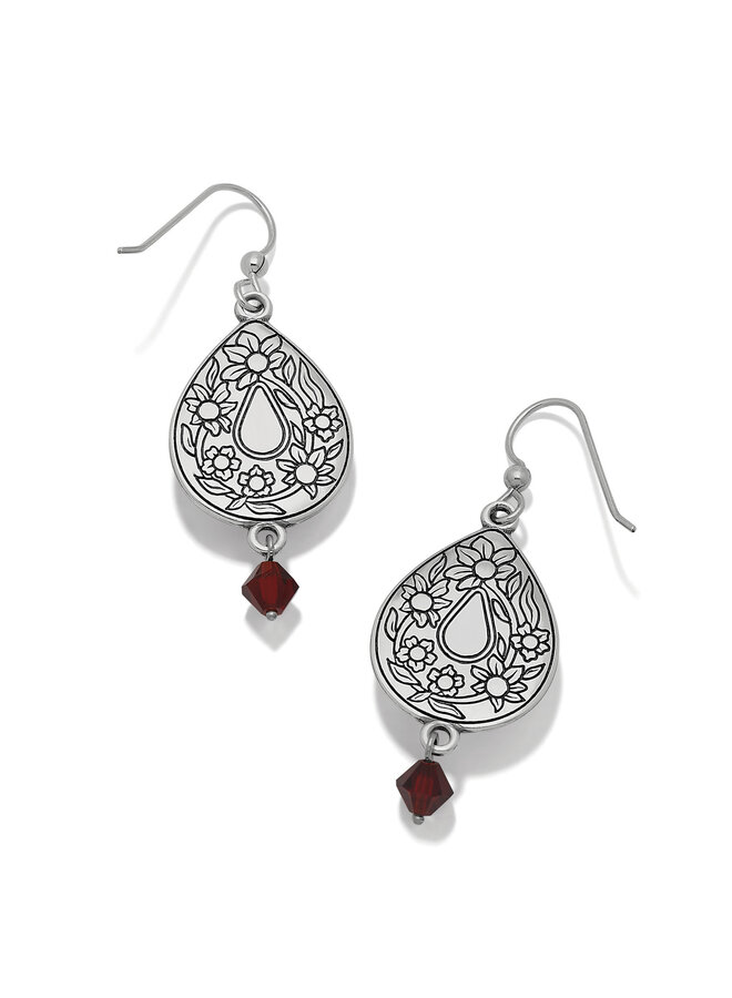 Everbloom Flora Drop French Wire Earrings