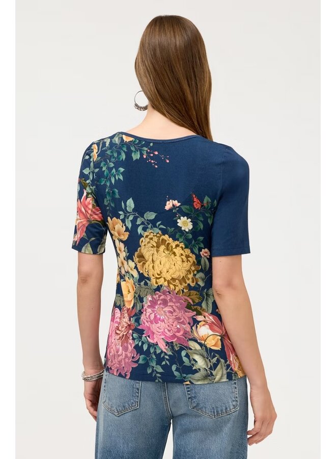 Janie Favorite Scoop Neck Fitted Tee Ballardi