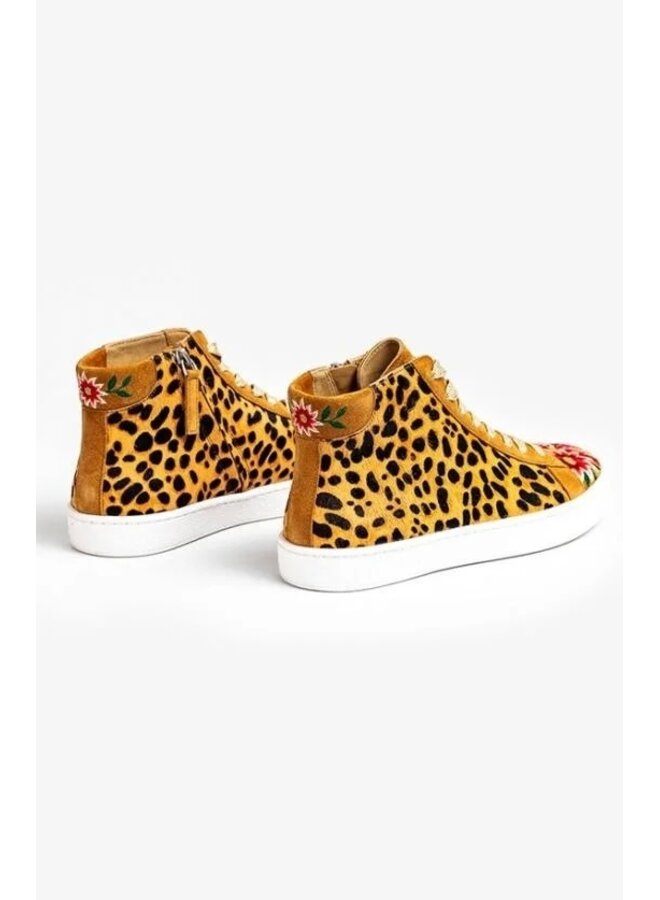 Junia Leopard Hi Top Sneaker