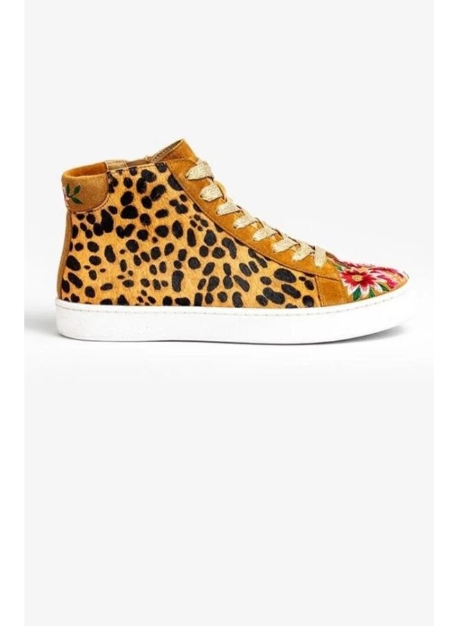 Junia Leopard Hi Top Sneaker
