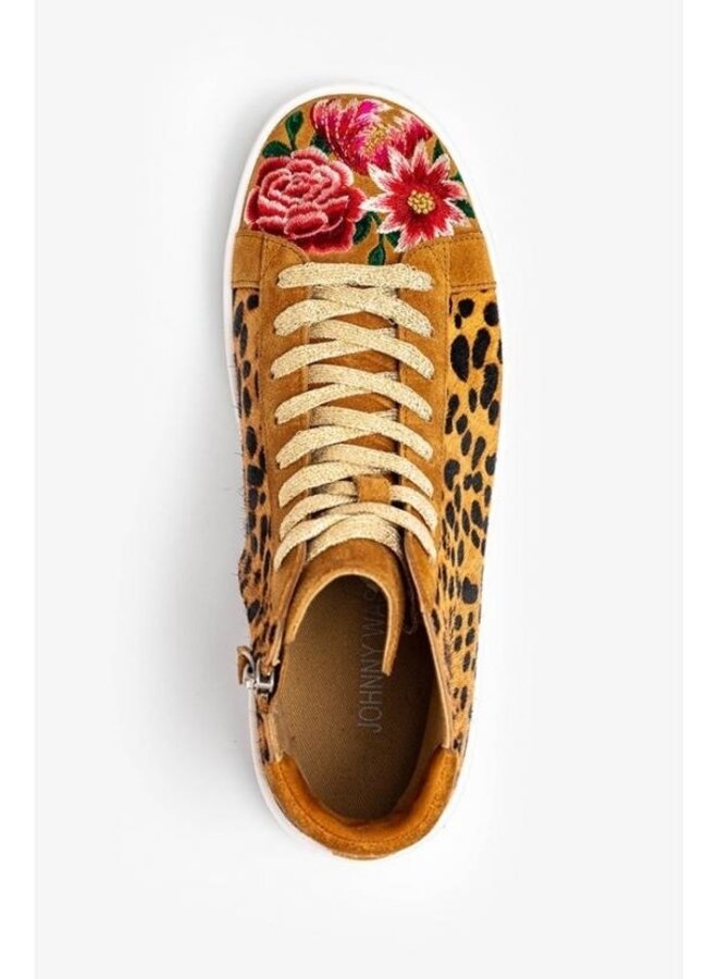 Junia Leopard Hi Top Sneaker