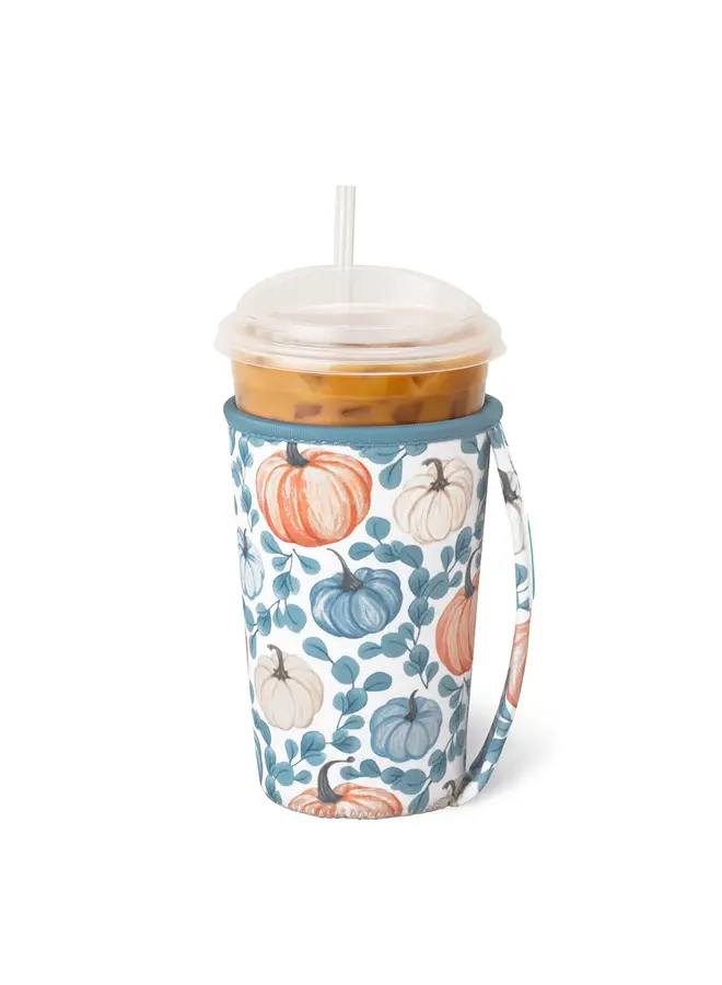 Iced Cup Coolie Pumpkin Grove