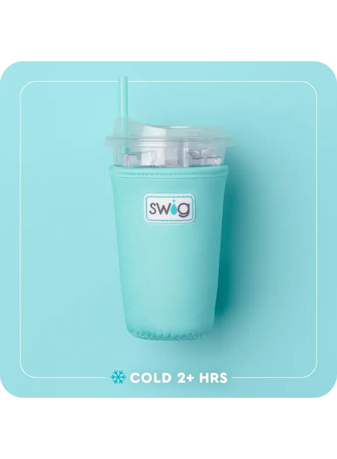 Iced Cup Coolie Pumpkin Check