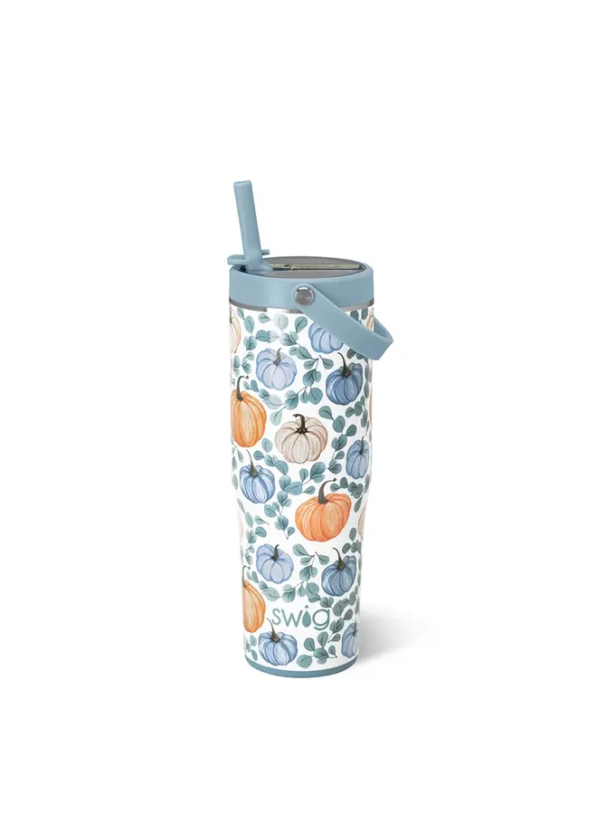 Leakproof To-Go Tumbler 30oz Pumpkin Grove