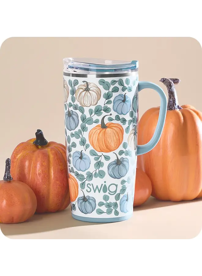 Travel Mug 22oz Pumpkin Grove